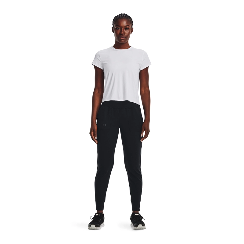 BUZO TRAINING UA JOGGER UA MOTION NEGRO MUJER - 6