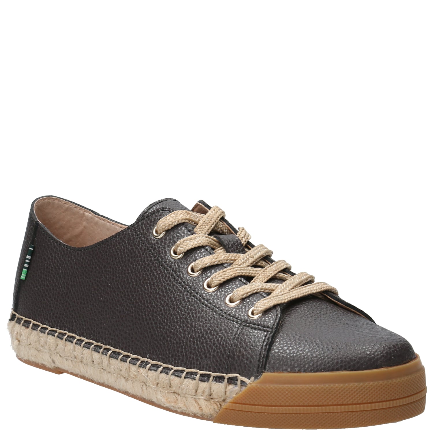 ZAPATILLAS MUJER ROCKFORD CASUALES GRIS PARDO CUERO FONTAINE - 2