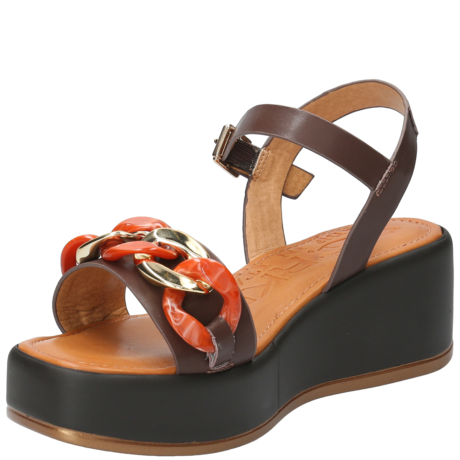SANDALIAS MUJER ROCKFORD MADDA CAFE  OSCURO - 5