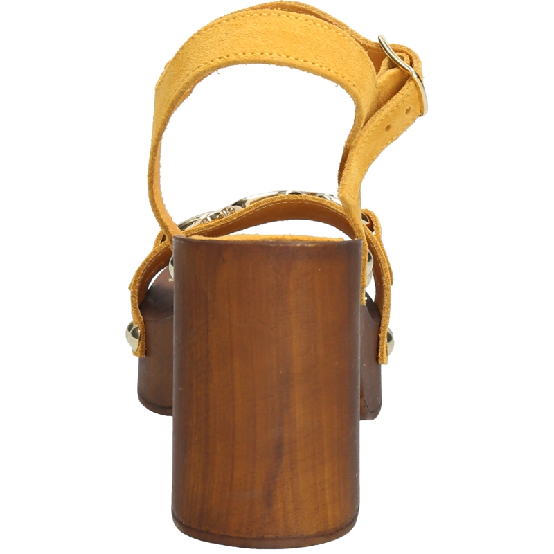 SANDALIAS MUJER ROCKFORD CUERO AMARILLO PORTOFINO - 7