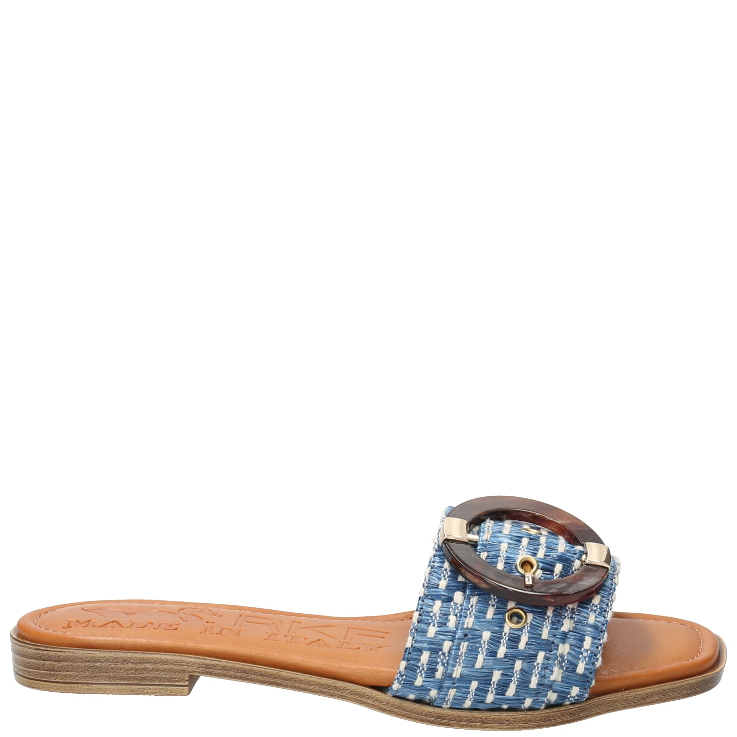 SANDALIAS MUJER ROCKFORD AZUL ROSOLA - 1