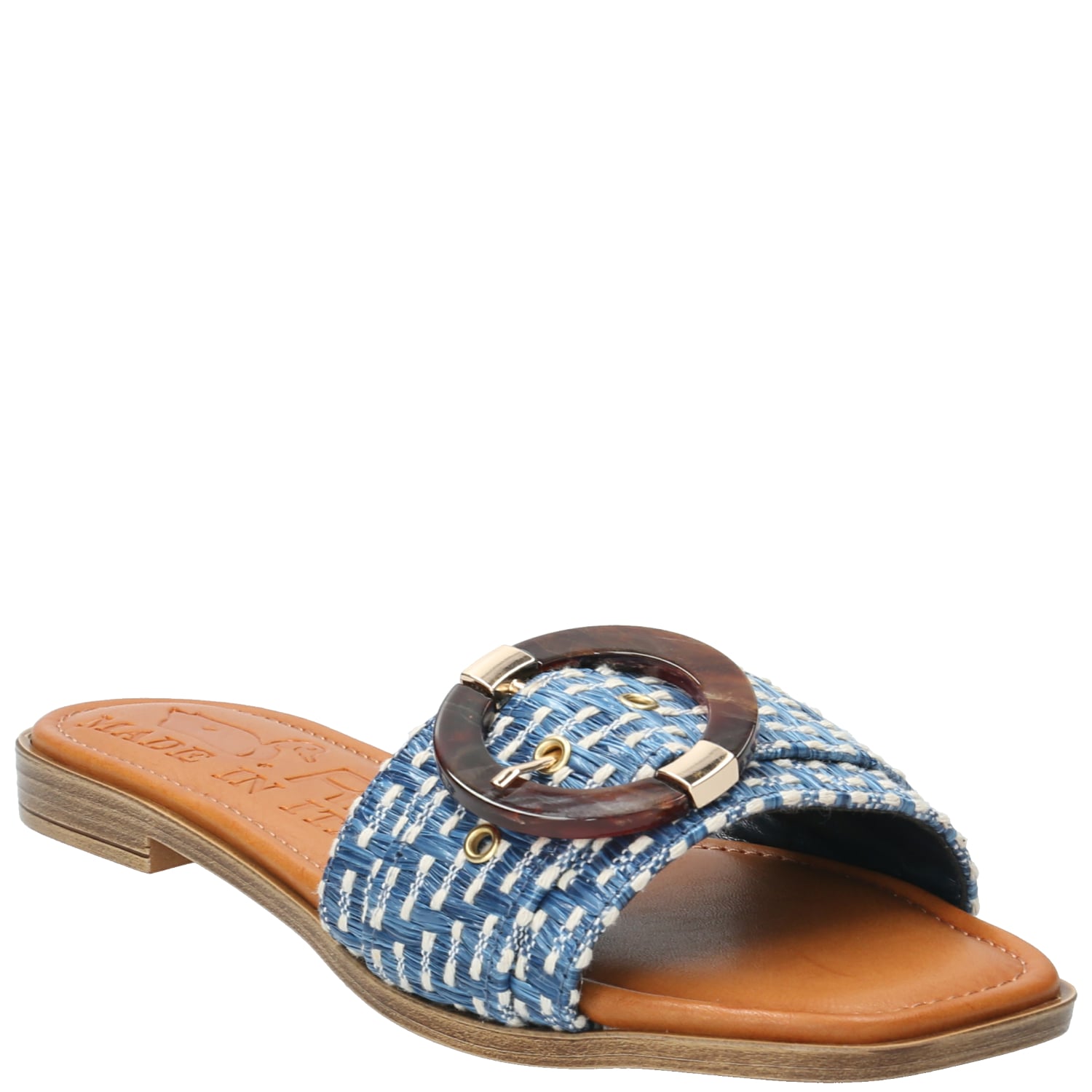 SANDALIAS MUJER ROCKFORD AZUL ROSOLA - 2