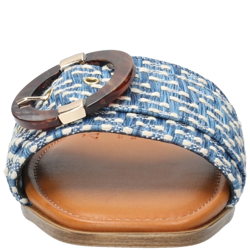 SANDALIAS MUJER ROCKFORD AZUL ROSOLA - 4