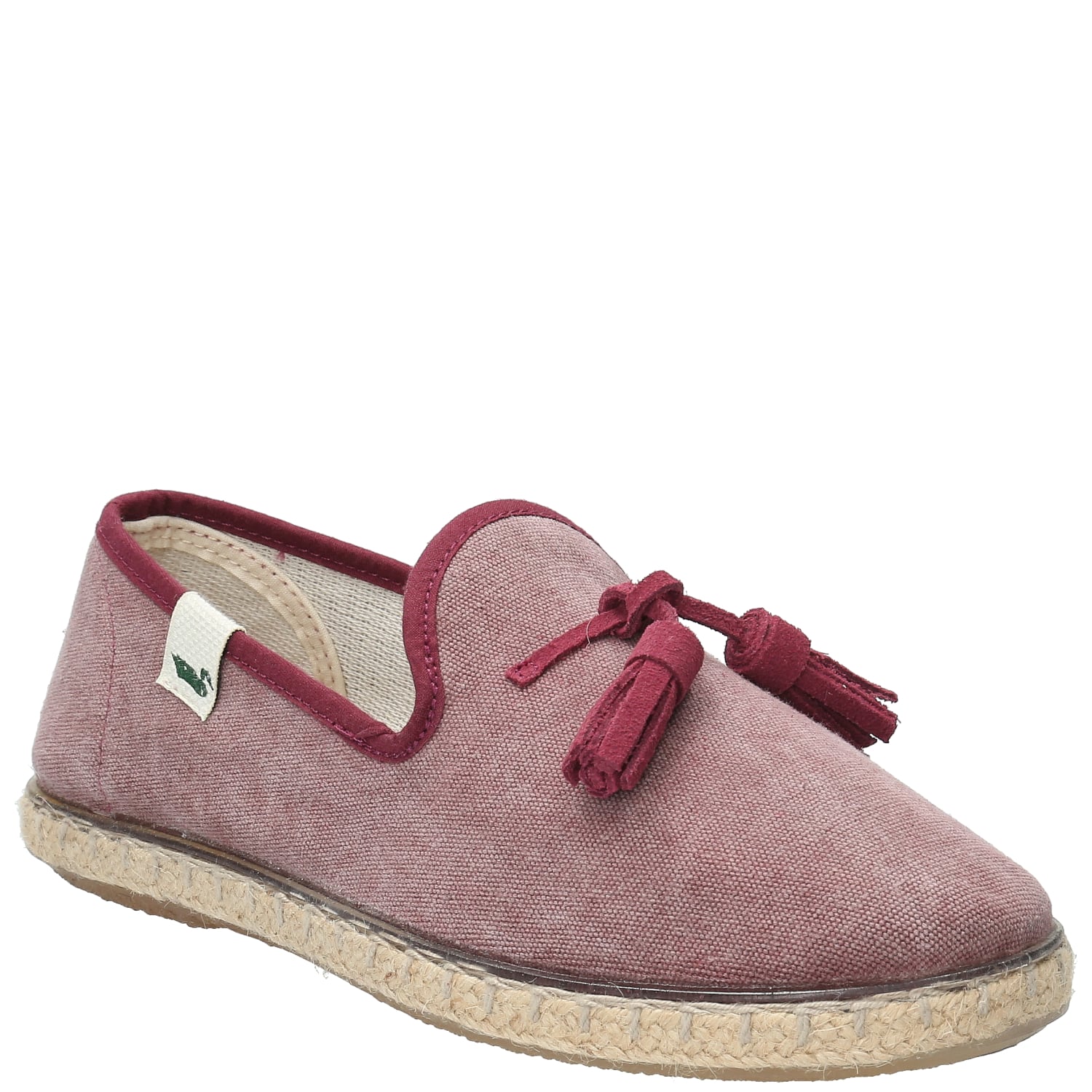 ALPARGATAS MUJER ROCKFORD TEXTIL ALGODÓN ORGÁNICO HOLBOX ROSA - 2