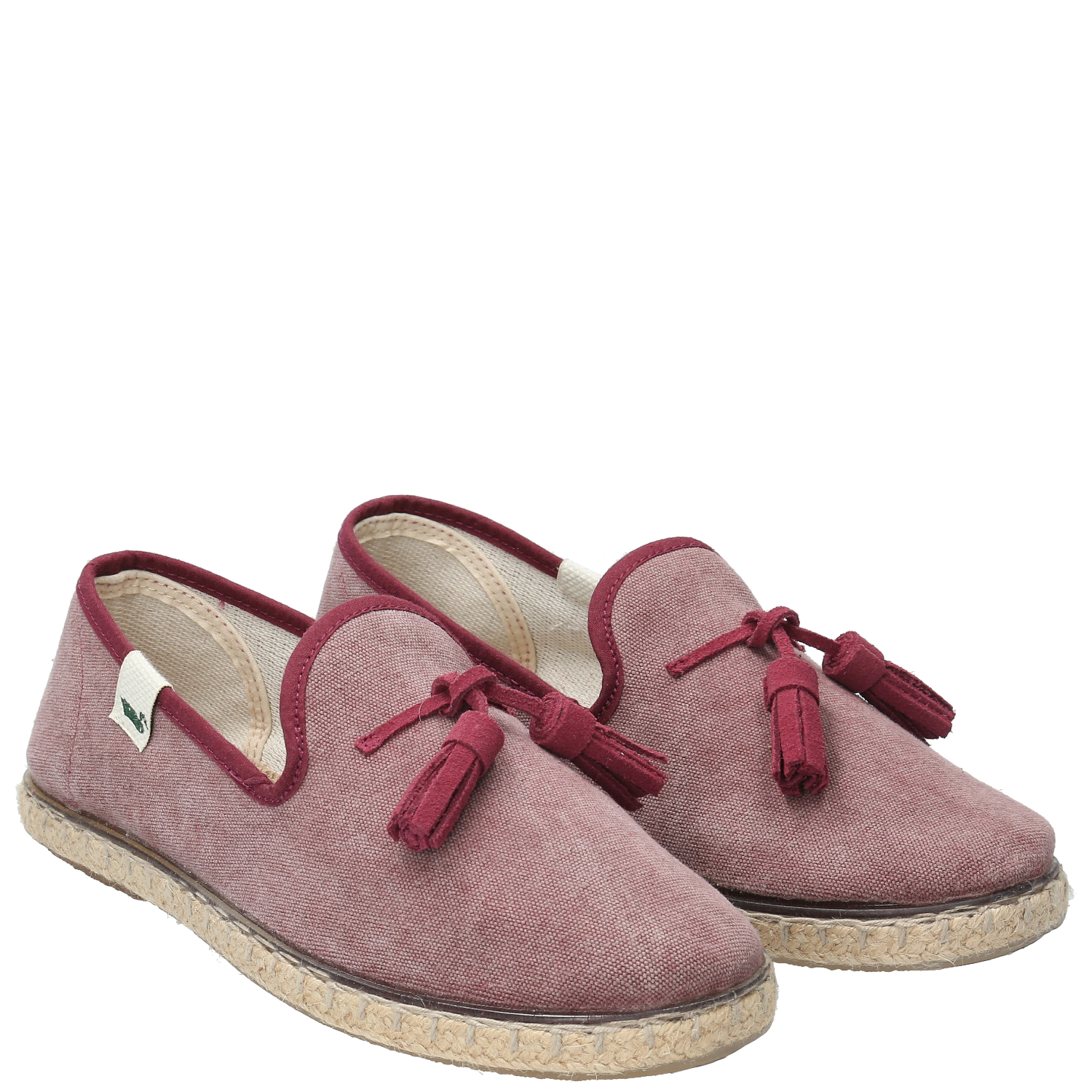 ALPARGATAS MUJER ROCKFORD TEXTIL ALGODÓN ORGÁNICO HOLBOX ROSA - 8