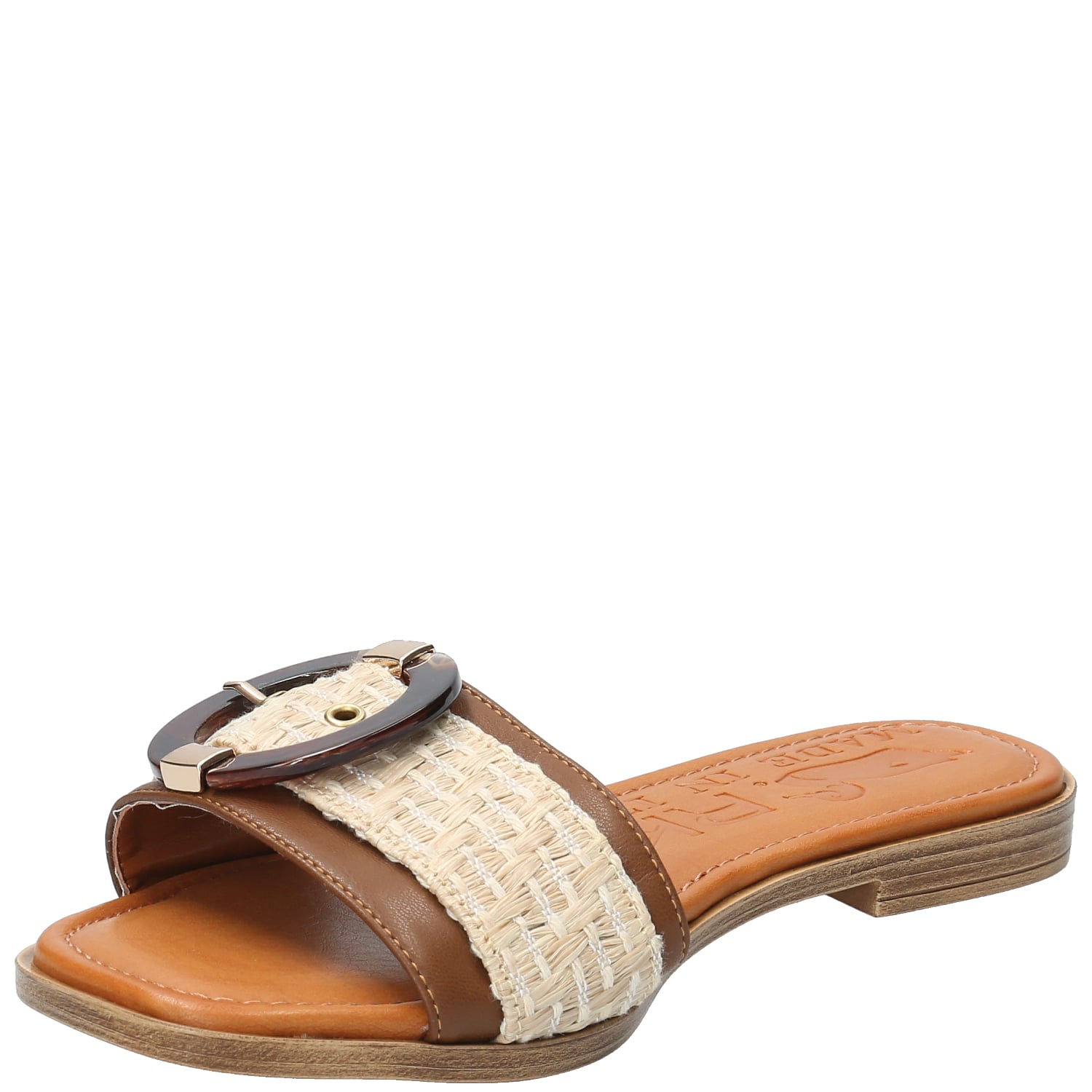 SANDALIA ROCKFORD MUJER ROSOLA BEIGE - 5