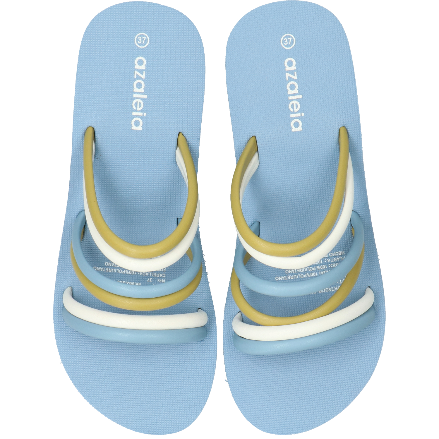 SANDALIAS MUJER AZALEIA AZUL PETRA - 8