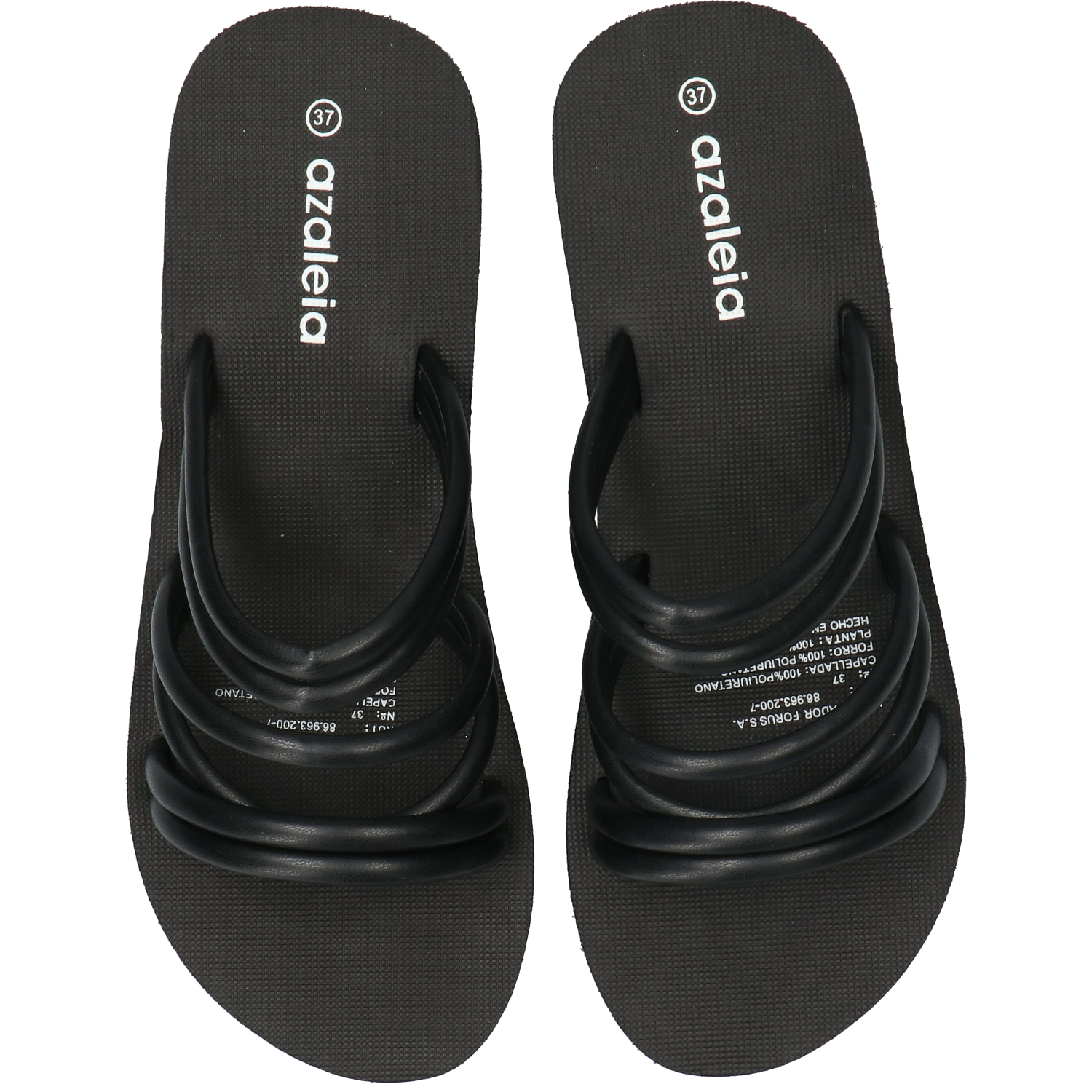 SANDALIAS MUJER AZALEIA NEGRO PETRA - 8