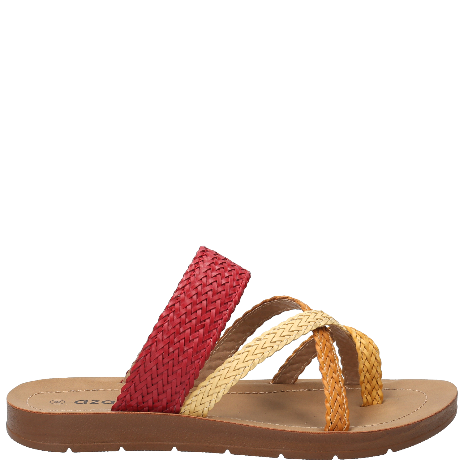 SANDALIAS MUJER AZALEIA ROJO FANNIE - 3
