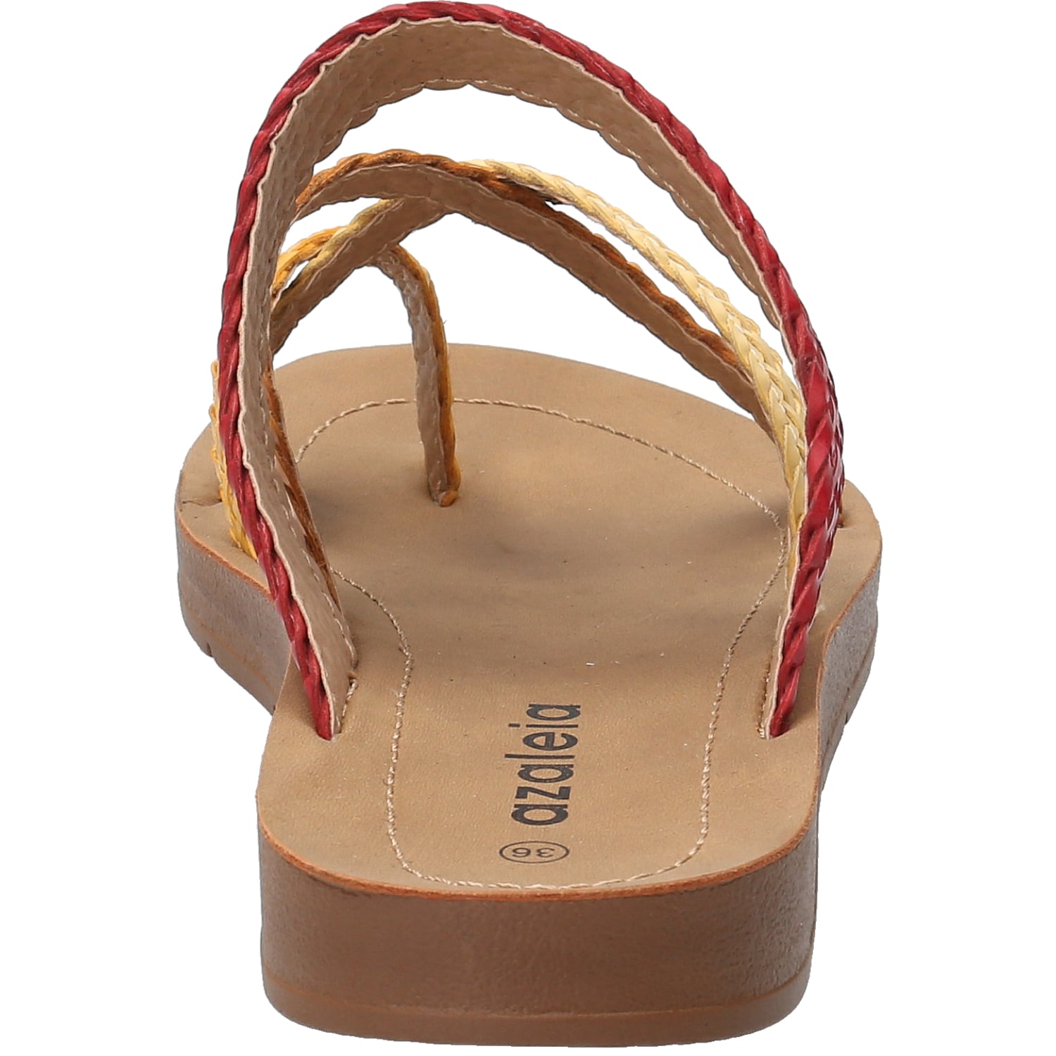 SANDALIAS MUJER AZALEIA ROJO FANNIE - 7