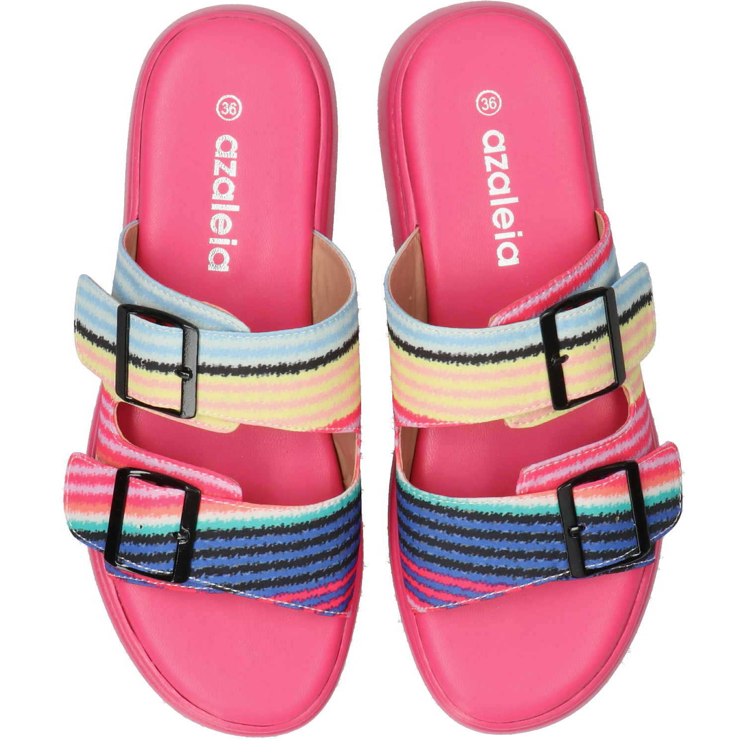 SANDALIAS MUJER AZALEIA NORA RAYAS STRIPES - 8