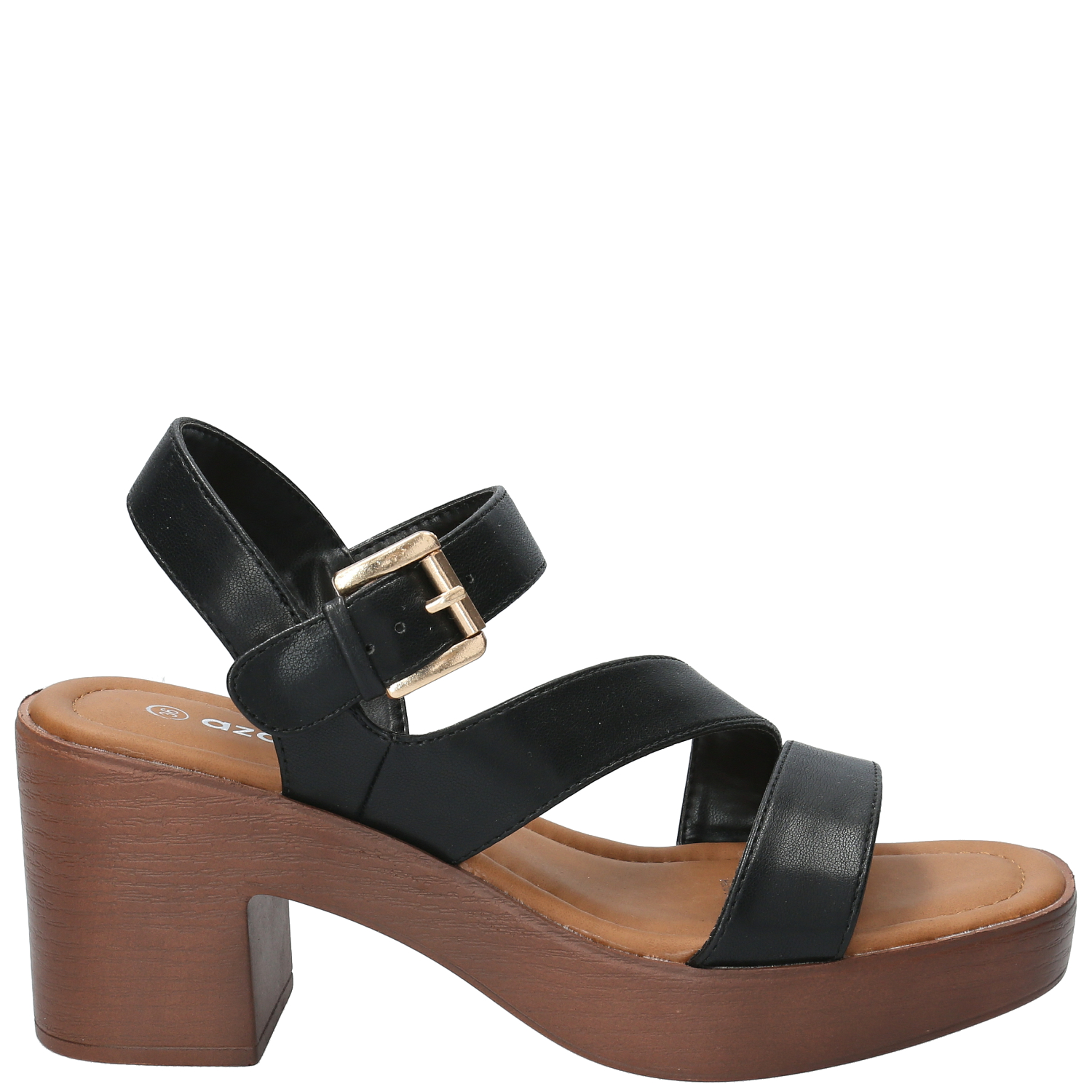 SANDALIAS MUJER AZALEIA NEGRO CHLOE - 3