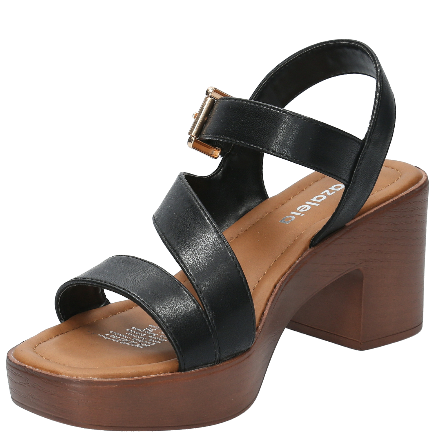 SANDALIAS MUJER AZALEIA NEGRO CHLOE - 5