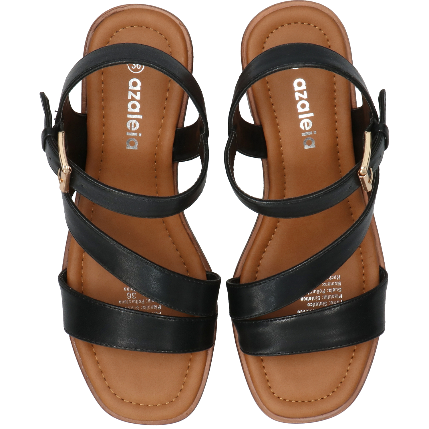 SANDALIAS MUJER AZALEIA NEGRO CHLOE - 8