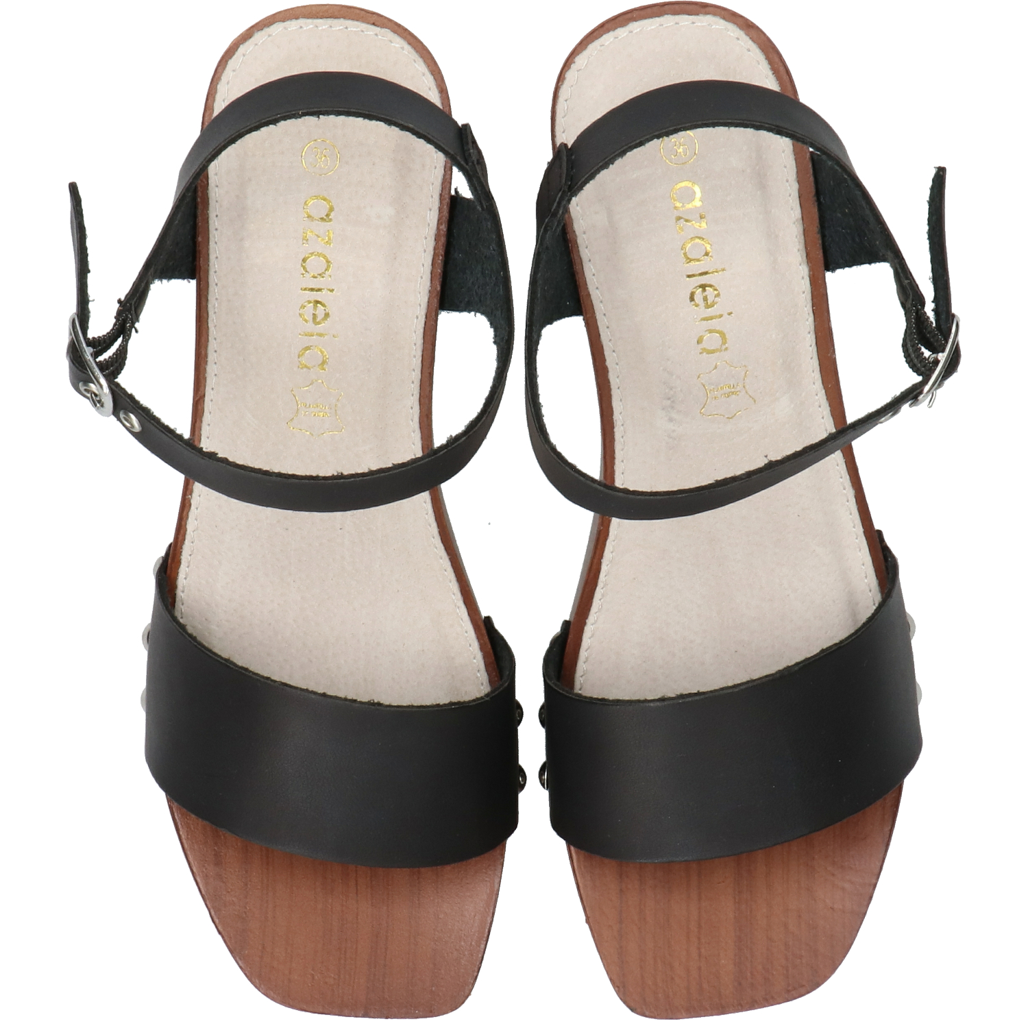 SANDALIAS MUJER AZALEIA NEGRO CALISA - 8