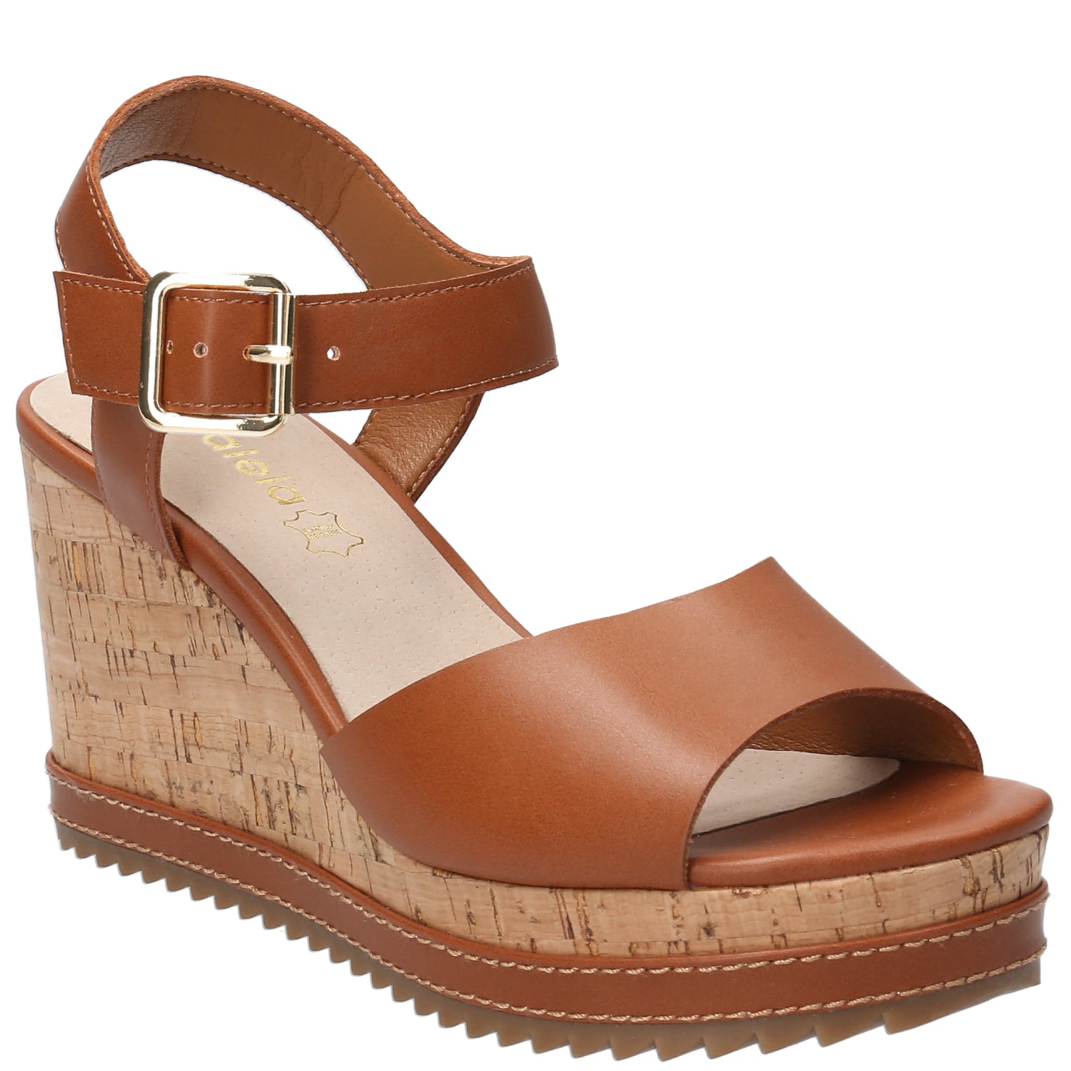 SANDALIAS MUJER AZALEIA HARMONY CAFÉ - 1
