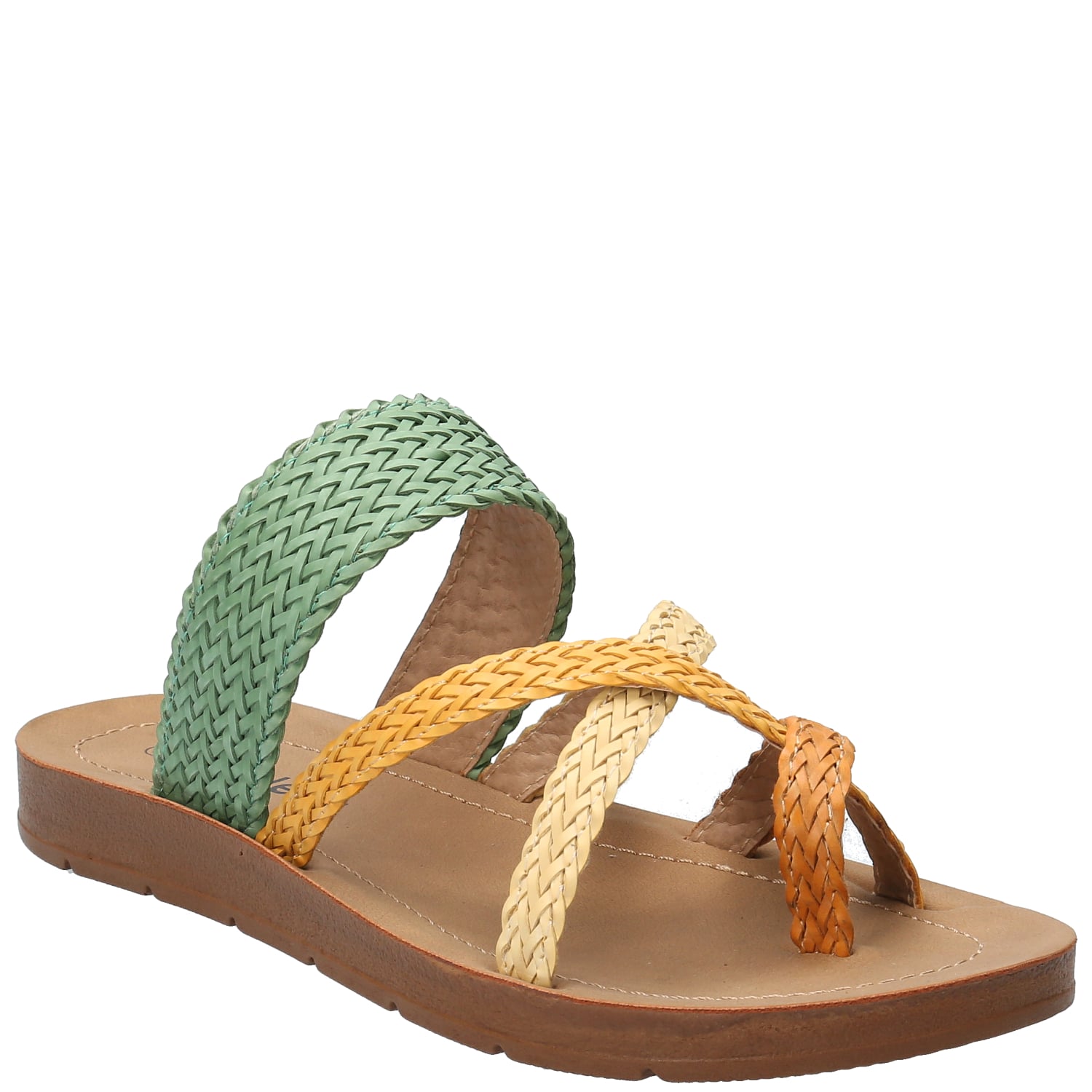 SANDALIAS MUJER AZALEIA AZUL FANNIE - 1