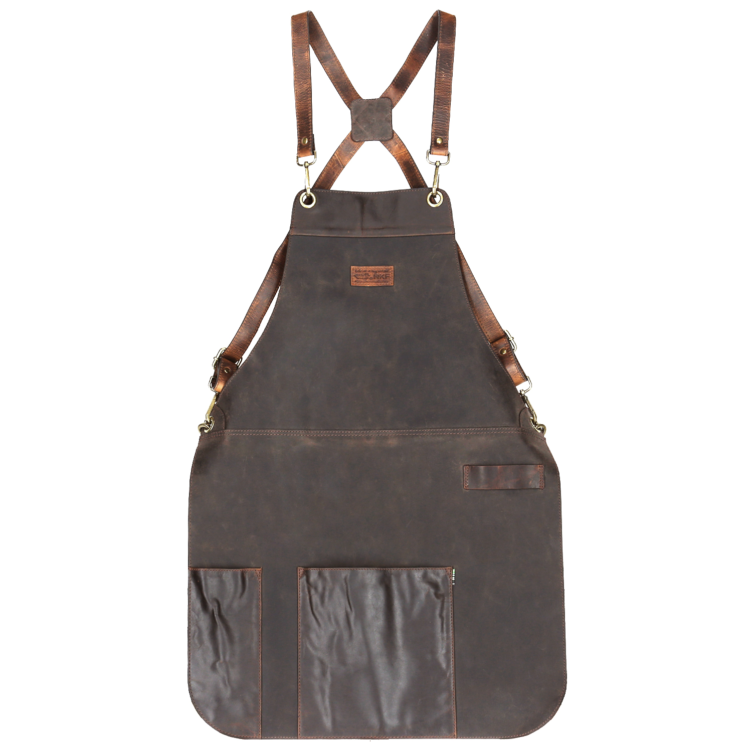 PECHERA CASUAL ROCKFORD RKF BBQ APRON CAFÉ HOMBRE - 1