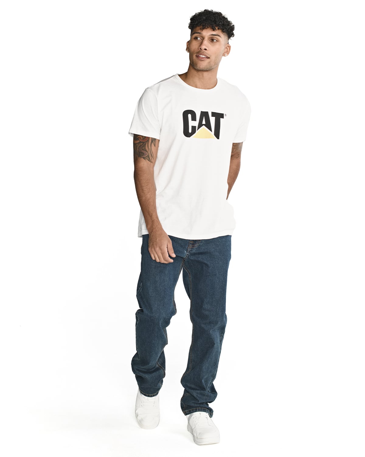 JEANS ALGODÓN HOMBRE CAT AZUL CASUAL TRIBLEND STRETCH DENS - 1