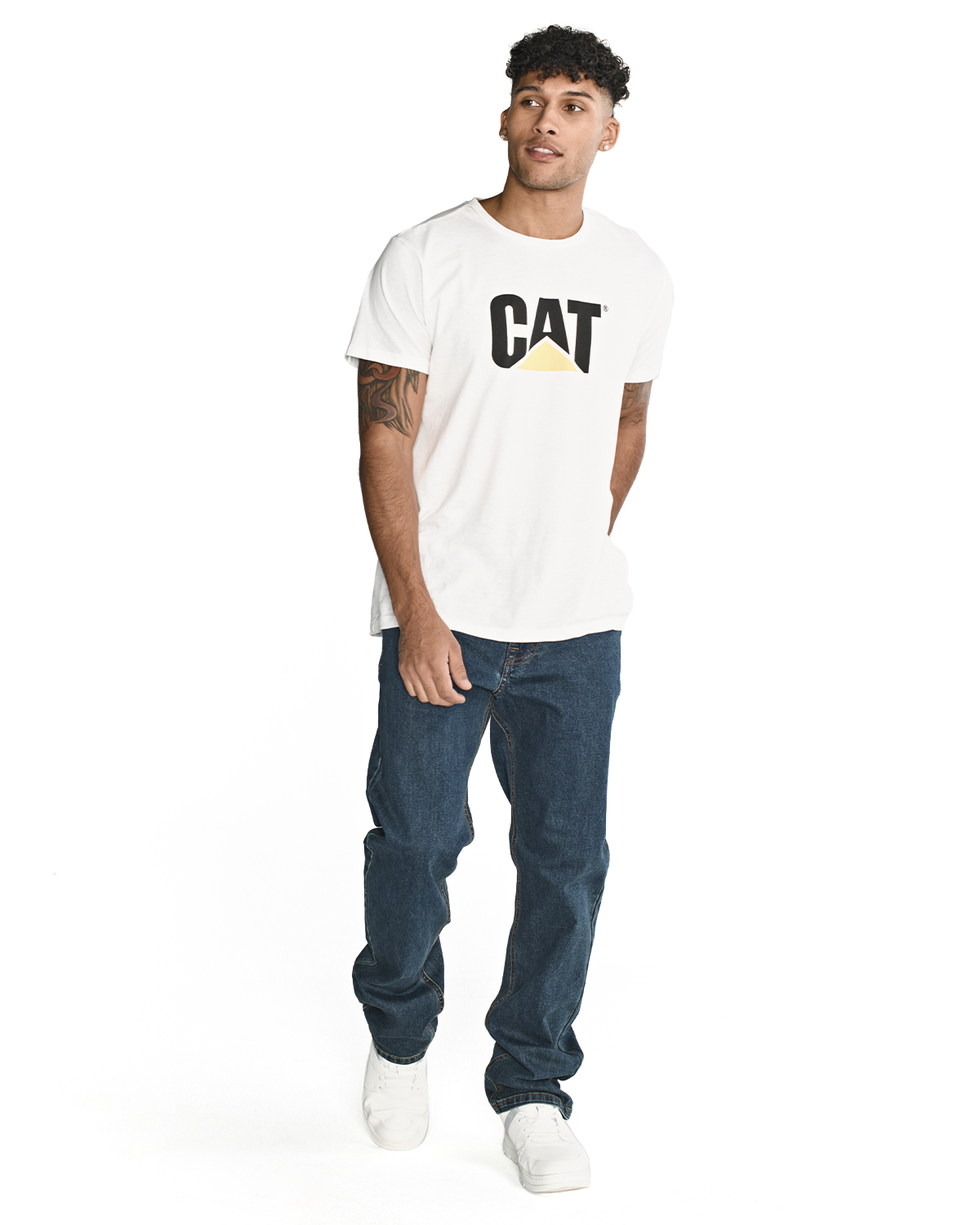 JEANS ALGODÓN HOMBRE CAT AZUL CASUAL TRIBLEND STRETCH DENS - 1