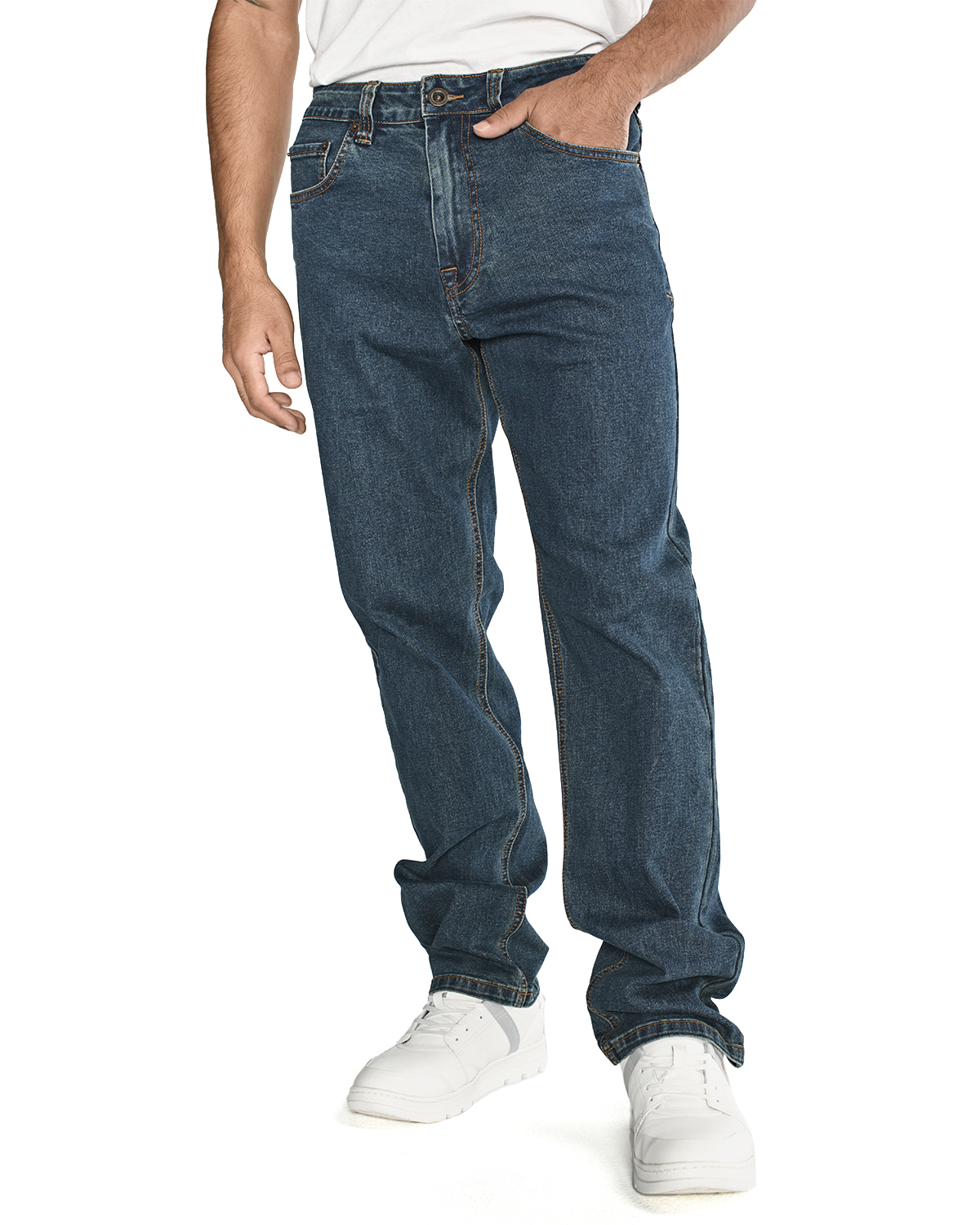 JEANS ALGODÓN HOMBRE CAT AZUL CASUAL TRIBLEND STRETCH DENS - 5