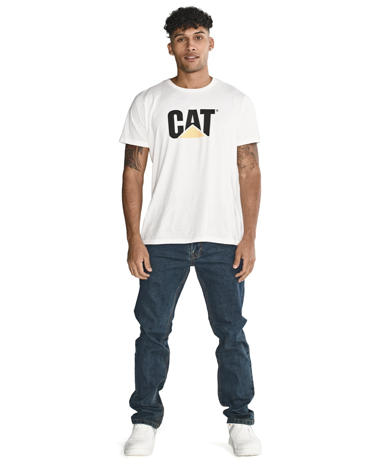 JEANS CAT TRIBLEND STRETCH DENS AZUL HOMBRE - 1