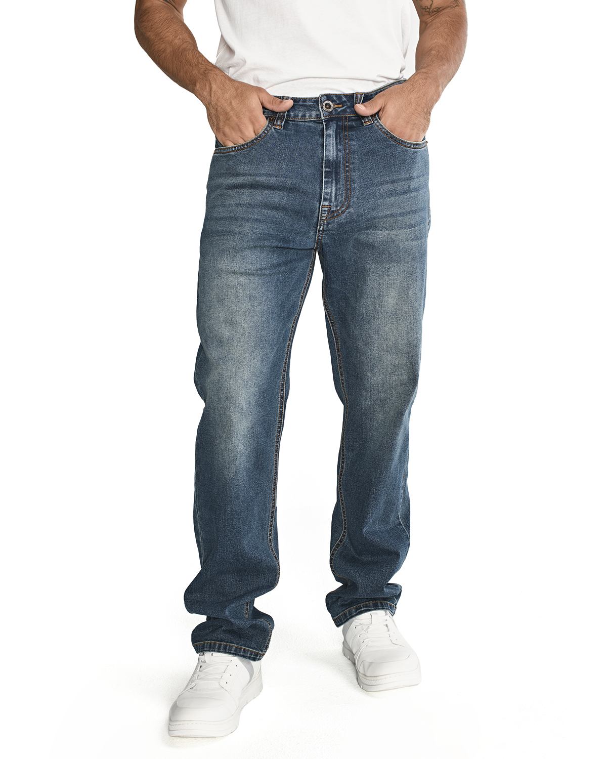 JEANS ALGODÓN HOMBRE CAT AZUL TRIBLEND CASUAL STRETCH DENS - 5