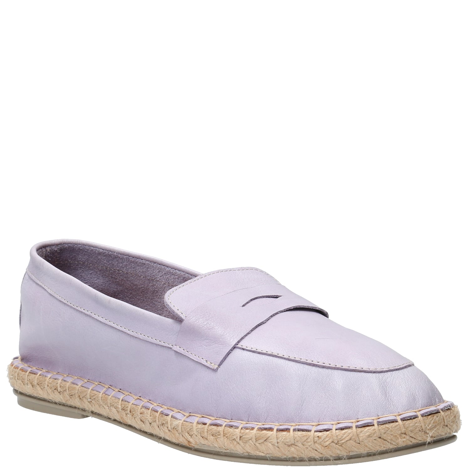 ALPARGATAS MUJER HUSH-PUPPIES CUERO MARA LILA - 1