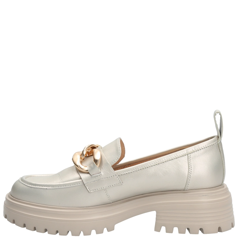 MOCASIN HUSH PUPPIES MUJER LEBONI DORADO - 4