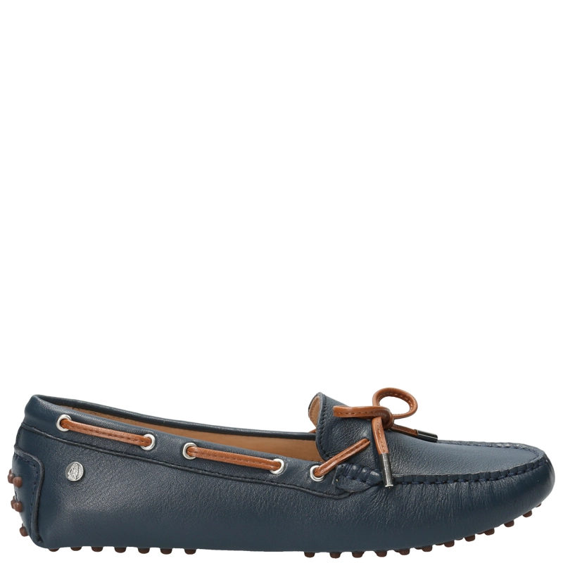 MOCASIN HUSH PUPPIES MUJER RIBBON  AZUL - 2
