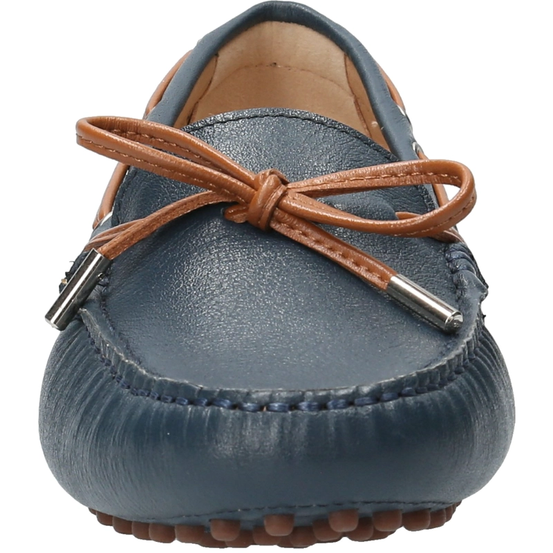 MOCASIN HUSH PUPPIES MUJER RIBBON  AZUL - 3