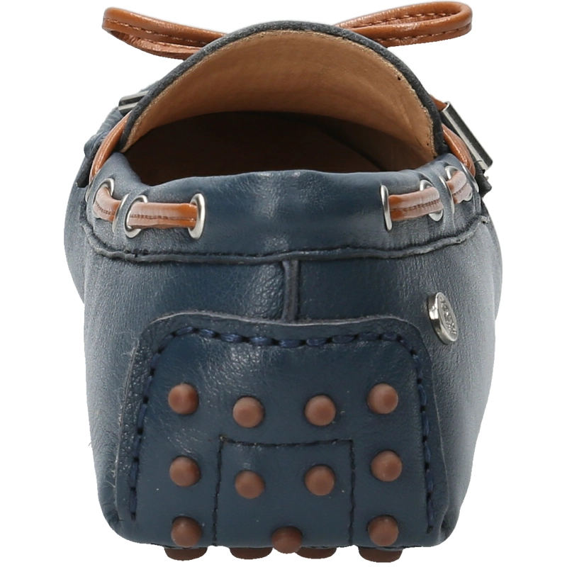 MOCASIN HUSH PUPPIES MUJER RIBBON  AZUL - 6