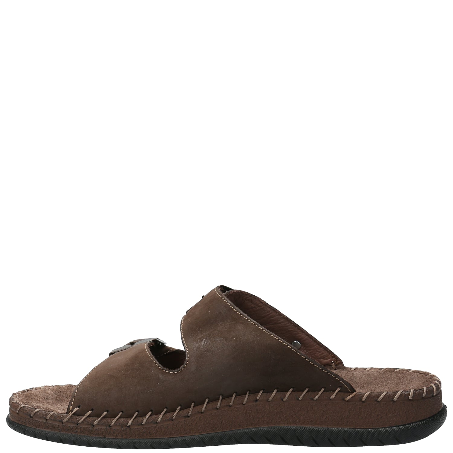 SANDALIAS HOMBRE HUSH-PUPPIES CUERO UMBE CAFÉ - 5