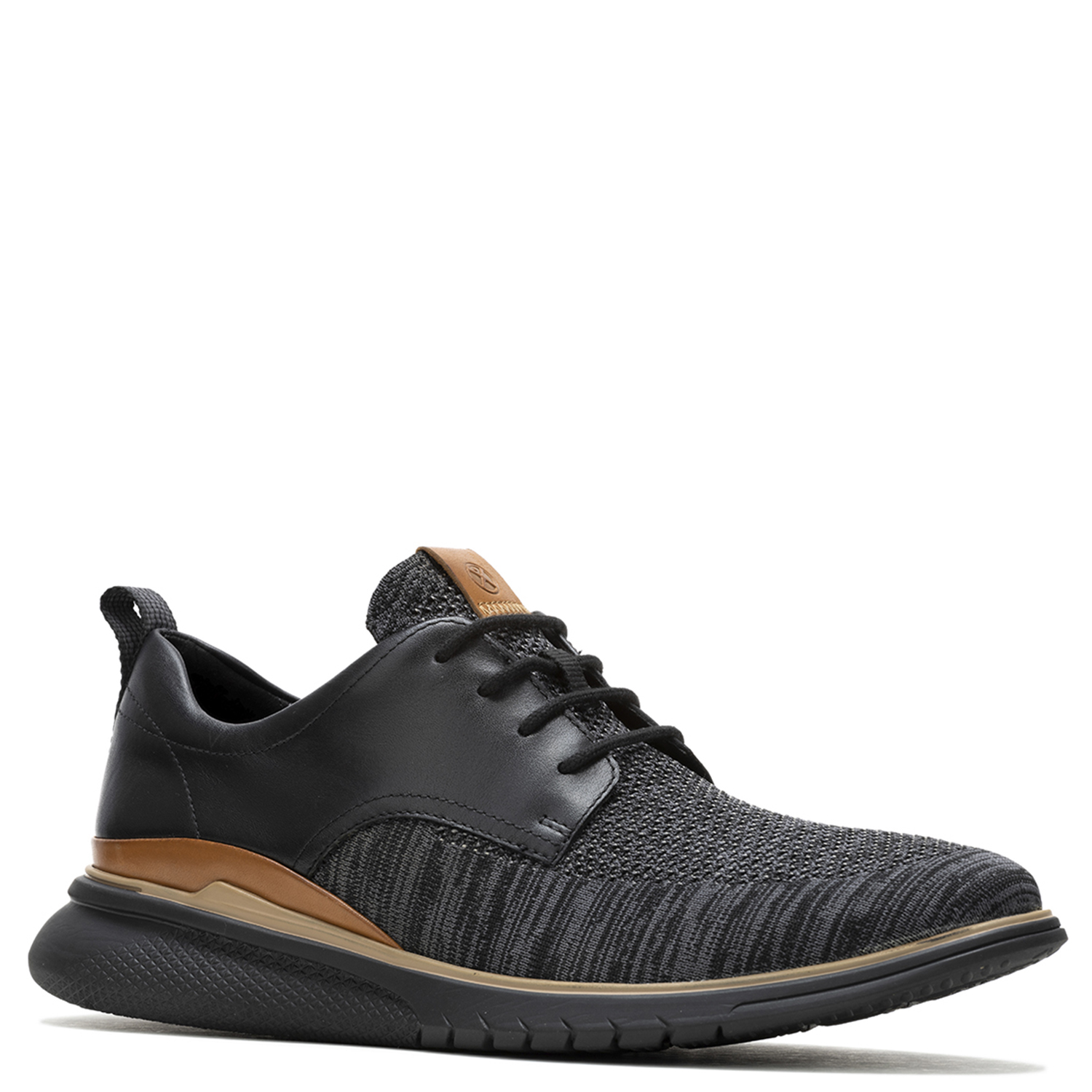 ZAPATILLAS HOMBRE HUSH-PUPPIES CASUALES NEGRO CUERO ADVANCED HYBRID - 1