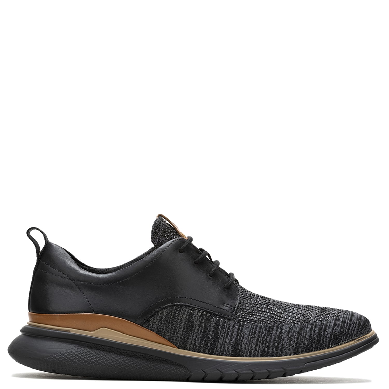 ZAPATILLAS HOMBRE HUSH-PUPPIES CASUALES NEGRO CUERO ADVANCED HYBRID - 2