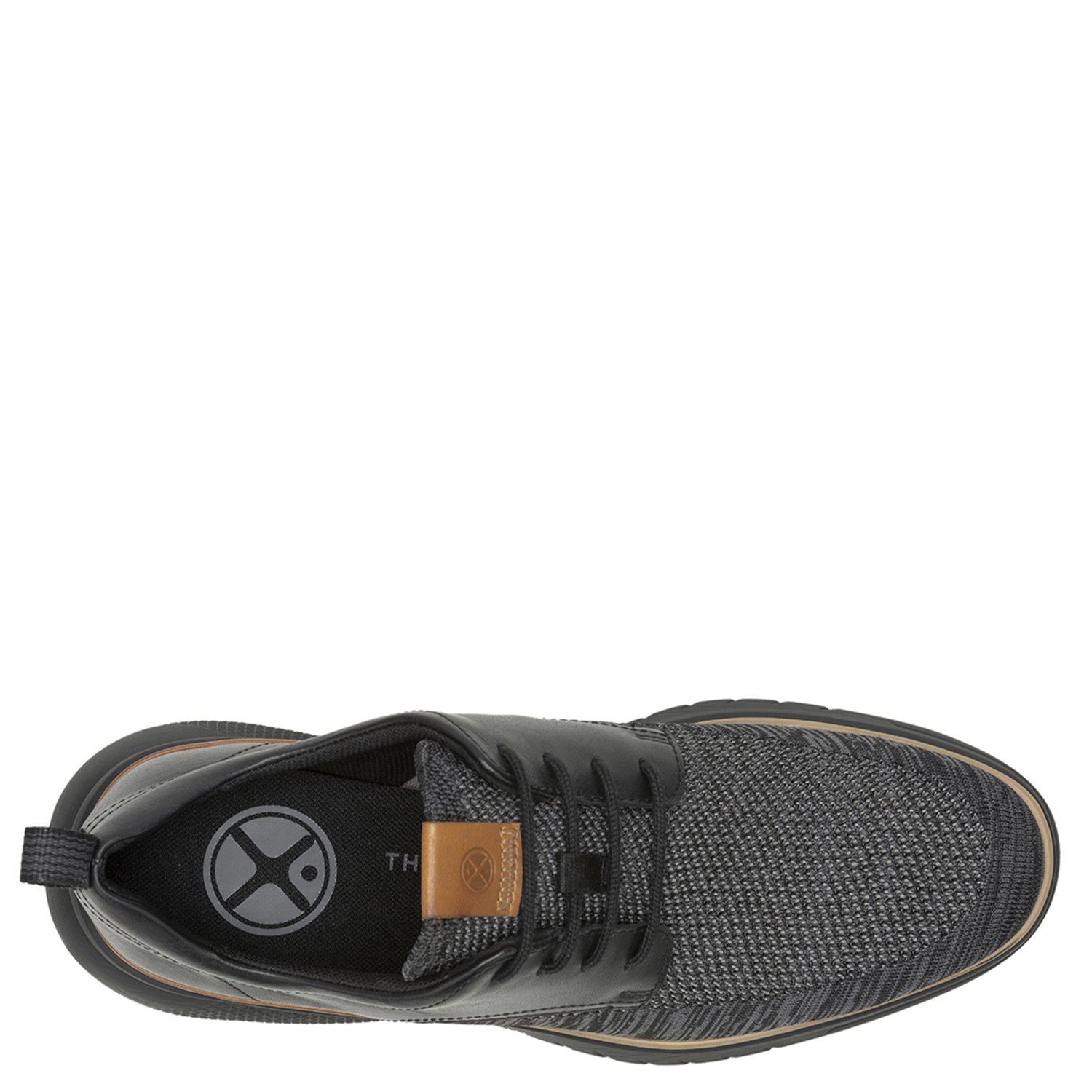 ZAPATILLAS HOMBRE HUSH-PUPPIES CASUALES NEGRO CUERO ADVANCED HYBRID - 5