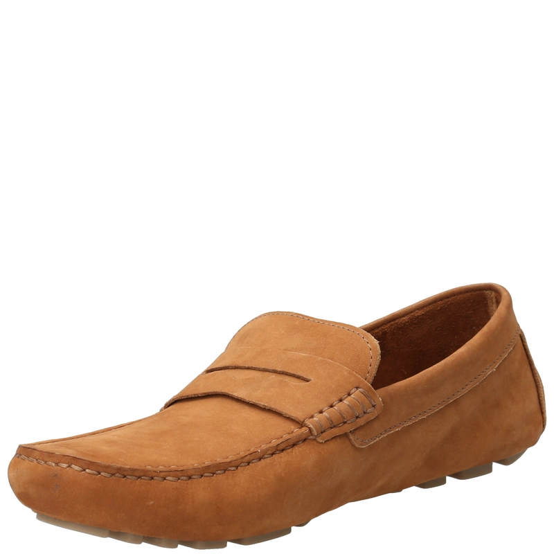 MOCASINES HOMBRE HUSH-PUPPIES CUERO MOSTAZA LOTUS - 4