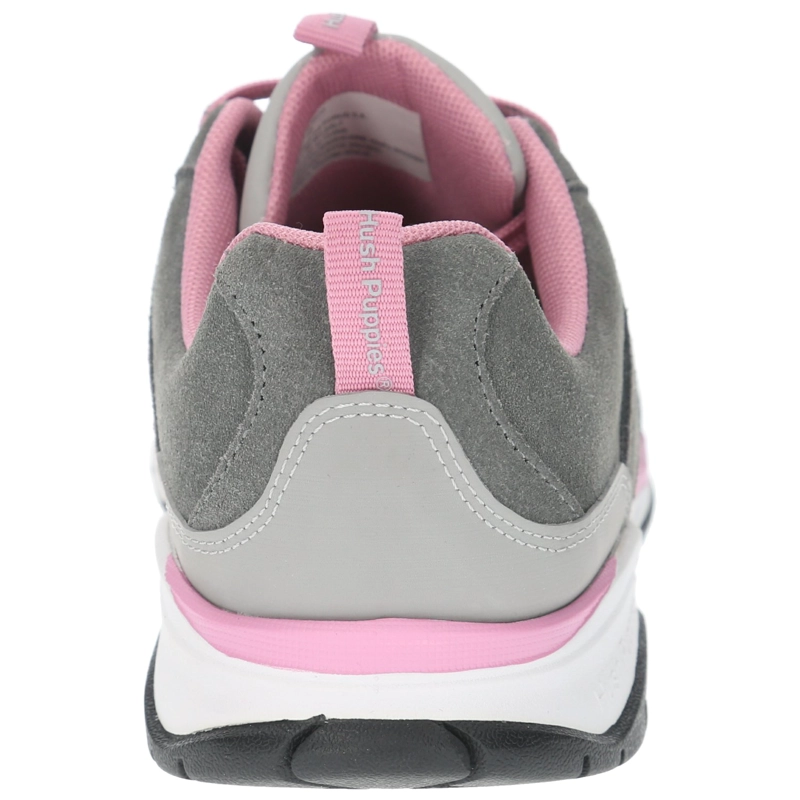 ZAPATILLA CUERO HUSH PUPPIES BOSCO [30-40] GRIS NIÑA - 6