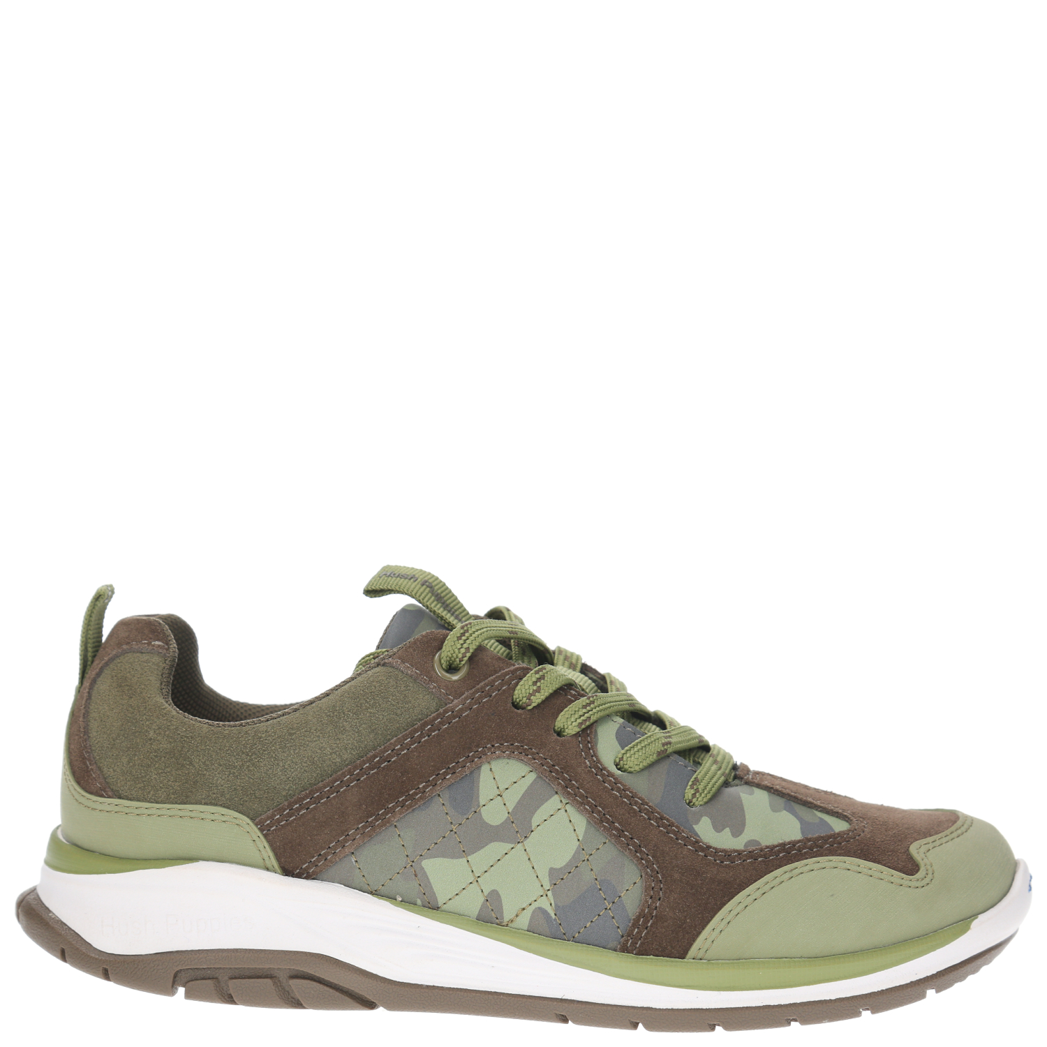 ZAPATILLA CUERO HUSH PUPPIES BOSCO [30-35] VERDE NIÑO - 2