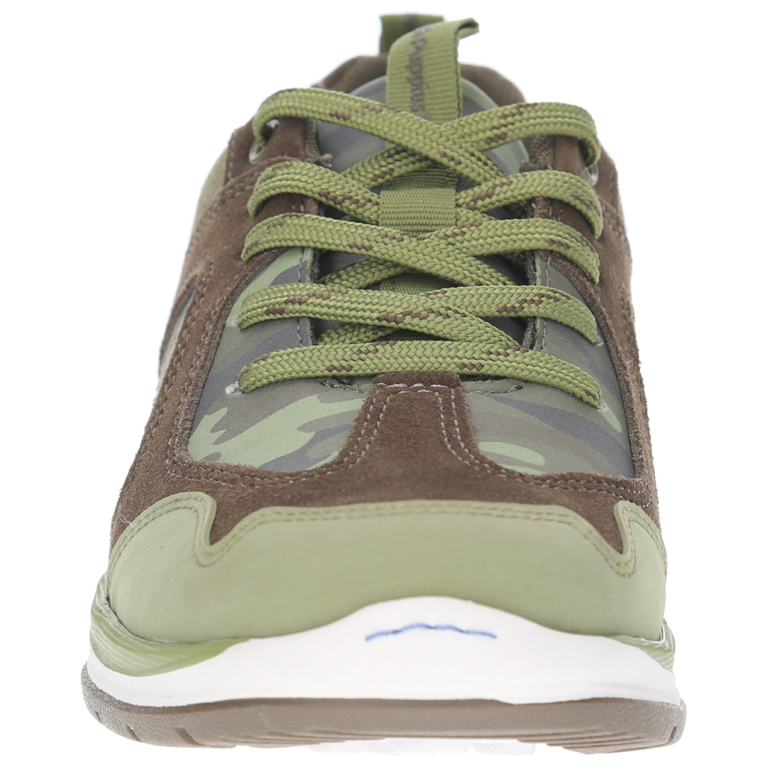 ZAPATILLA CUERO HUSH PUPPIES BOSCO [30-35] VERDE NIÑO - 3