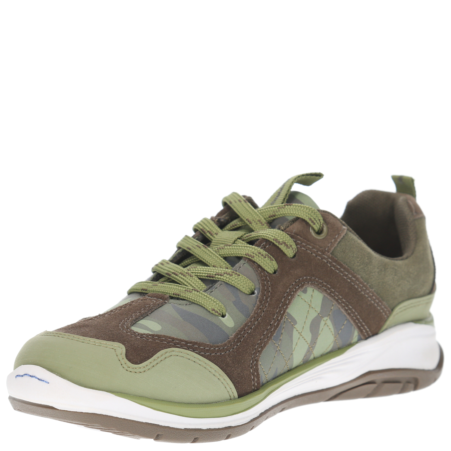 ZAPATILLA CUERO HUSH PUPPIES BOSCO [30-35] VERDE NIÑO - 4