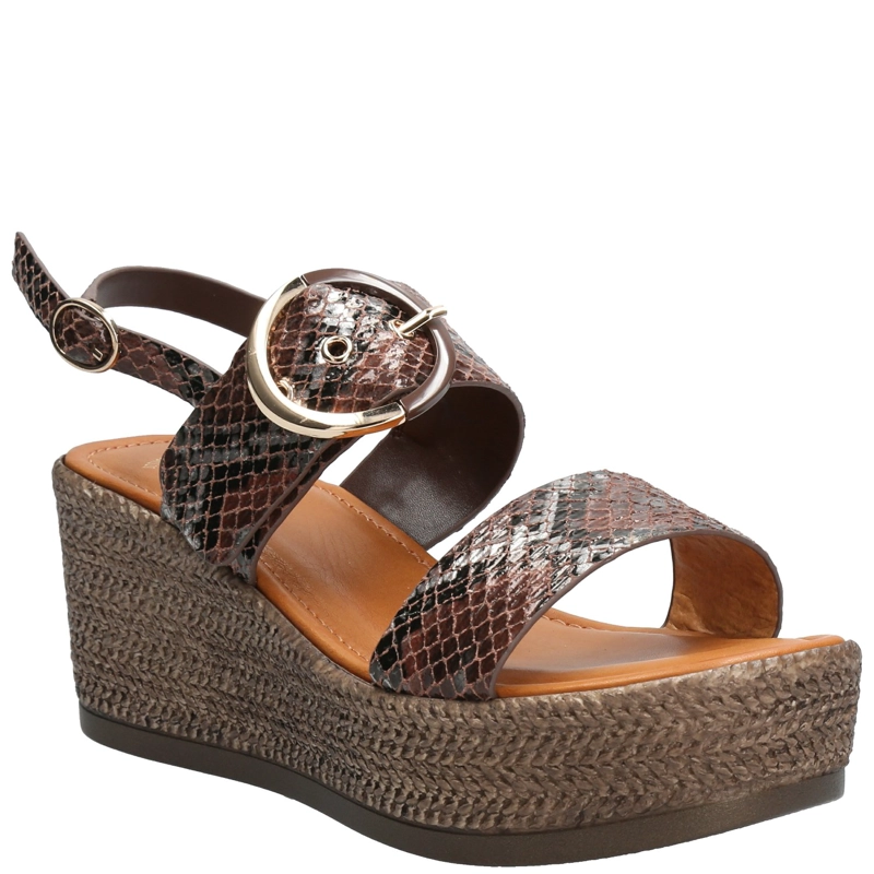 SANDALIAS MUJER HUSH-PUPPIES ANNE CAFÉ OSCURO - 1