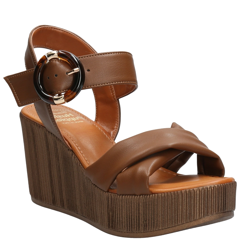 SANDALIAS MUJER HUSH-PUPPIES LARAINA CAFÉ - 1