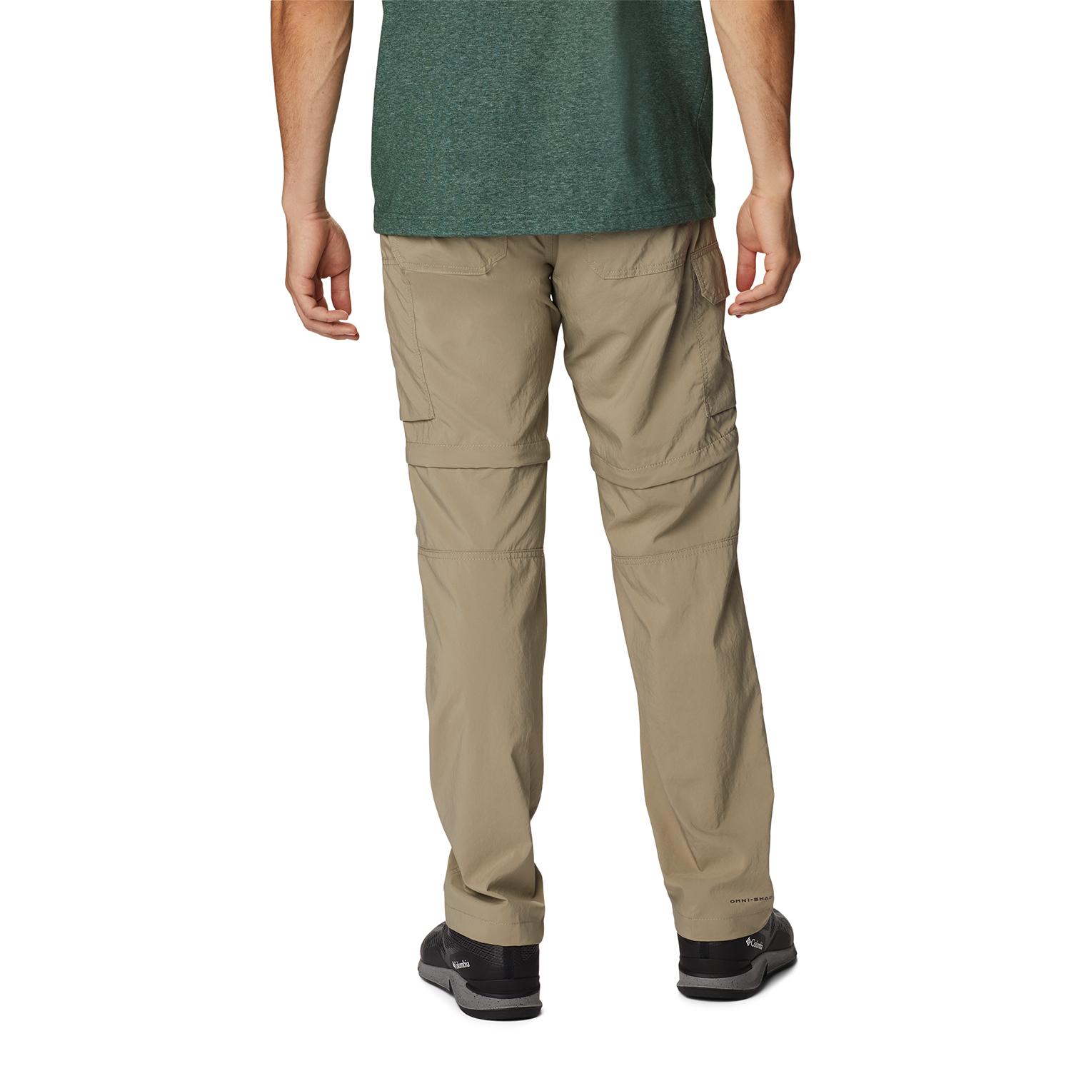 PANTALÓN COLUMBIA SILVER RDG CONV PANT BEIGE HOMBRE - 4
