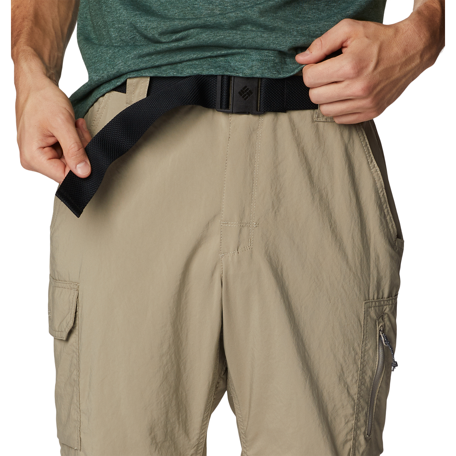 PANTALÓN COLUMBIA SILVER RDG CONV PANT BEIGE HOMBRE - 5