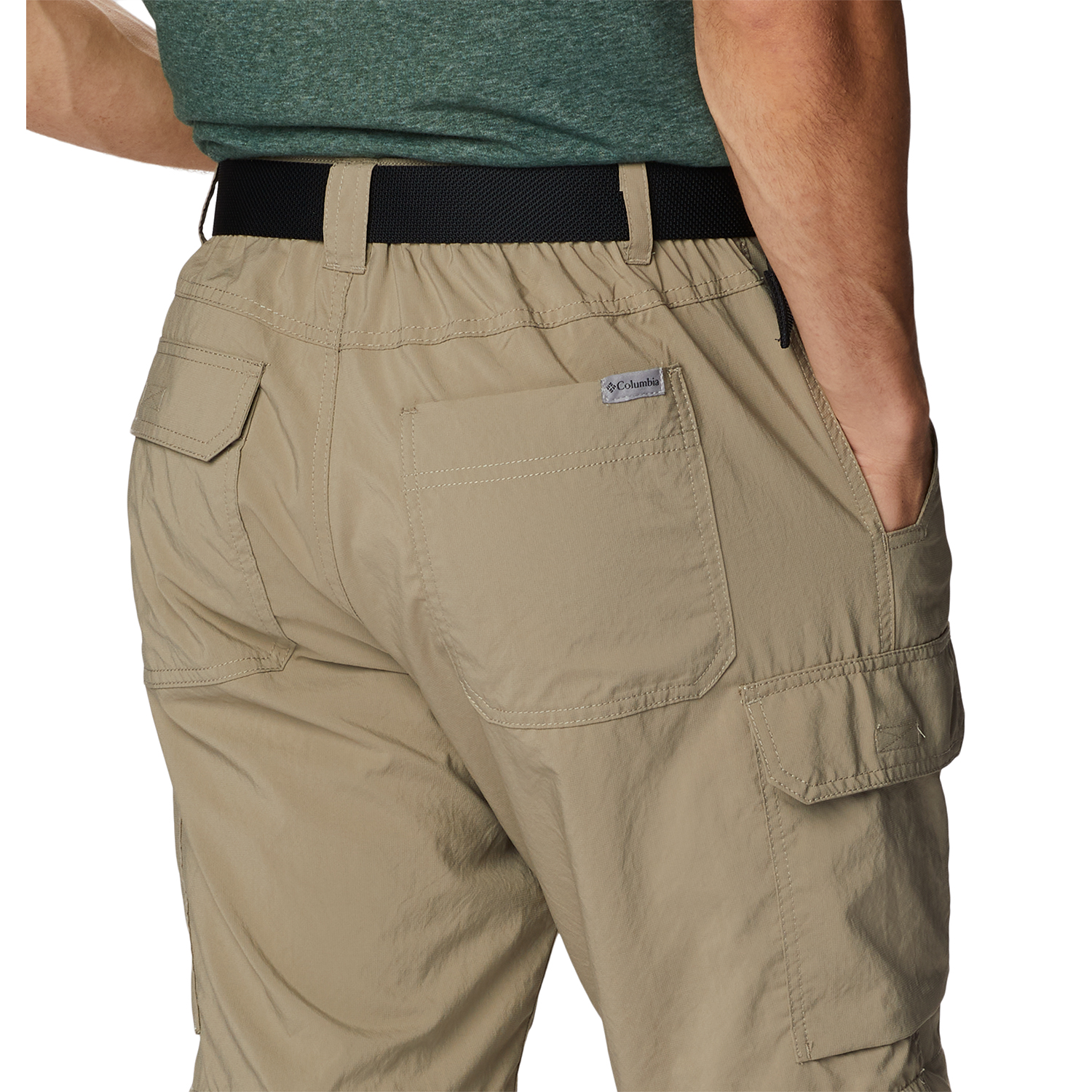 PANTALÓN COLUMBIA SILVER RDG CONV PANT BEIGE HOMBRE - 6
