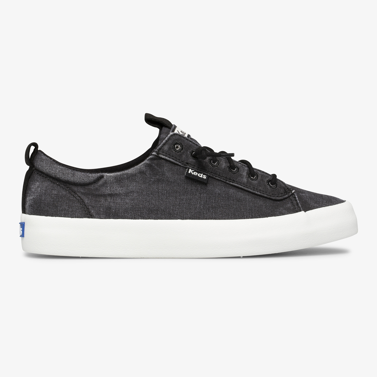Keds Midland Stivali Donna: Pelle Scamosciata E Tela Con Plantare Dream Foam, Nero 38 EU
