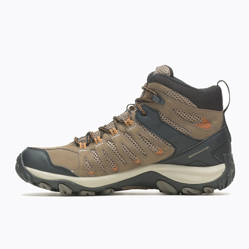 BOTIN IMPERM MERRELL HOMBRE CROSSLANDER 3 MID WP CAFE - 4