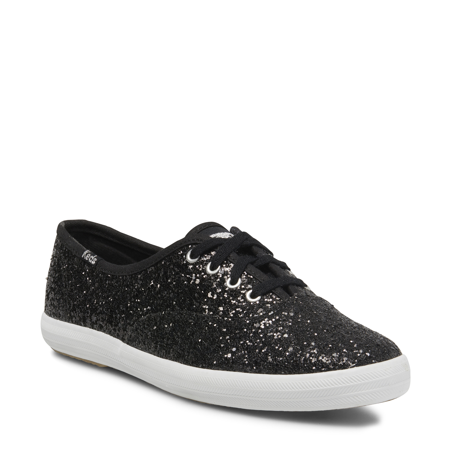 ZAPATILLAS MUJER KEDS CASUALES NEGRO CHAMPION GLITTER - 2