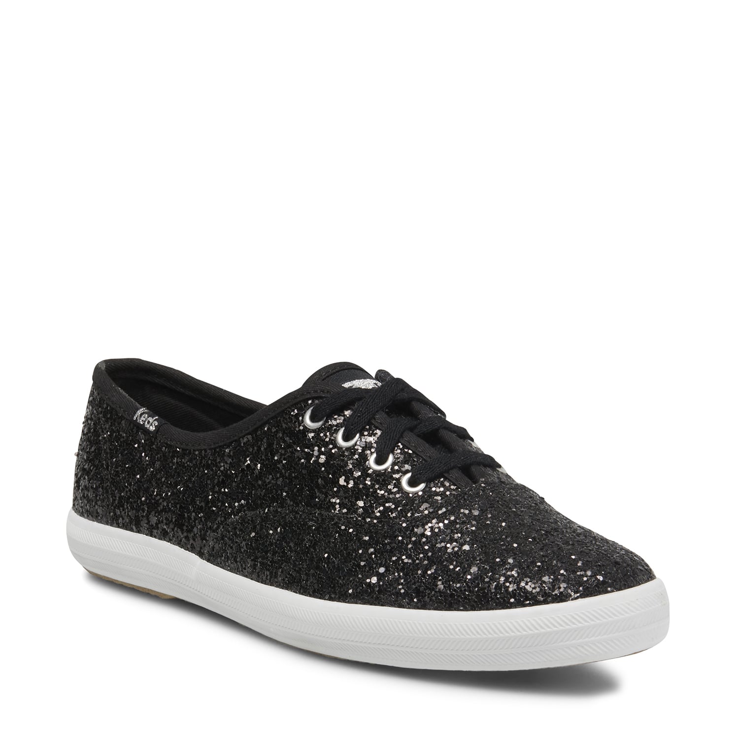 ZAPATILLAS MUJER KEDS CASUALES NEGRO CHAMPION GLITTER - 2